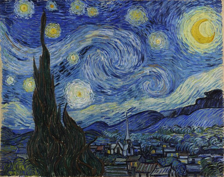 Vincent van Gogh "Gwiaździsta noc"